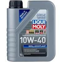 Полусинтетическое моторное масло LIQUI MOLY MoS2 Leichtlauf 10W-40, 1 л