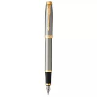 Parker IM Core - Brushed Metal GT, перьевая ручка, F