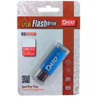 Флешка USB DATO DS7012 64ГБ, USB2.0, синий [ds7012b-64g]