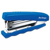 Berlingo Степлер Comfort до 16 листов для скоб №10, синий