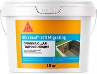 Гидроизоляция цементная Sika SikaSeal-210 Migrating проникающая 15 кг