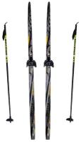 Лыжный комплект детский, лыжи STC 150 см + палки Vuokatti 110 см + крепления NN75