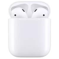 Беспроводные наушники Apple AirPods 2 с зарядным футляром MV7N2, белый