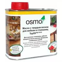 Масло Osmo с твердым воском для мебели и столешниц TopOil (0,5 л 3061 Акация )