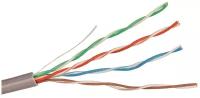 Кабель Exegate Special EX261518RUS UTP 4 пары кат.5e CCA, 26AWG, бухта 305м, серый, PVC