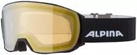Очки горнолыжные ALPINA Nakiska Q-Lite Black Matt/Q-Lite Gold S1