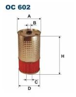 Фильтр масляный SY Korando, Musso, MB C(W202), E, OC602 FILTRON OC 602