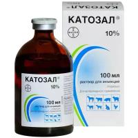 Катозал, инъекционный раствор 10%, 100 мл Bayer AG (Байер АГ) упаковка