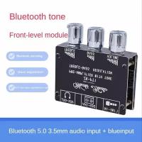 Предварительный усилитель Bluetooth 5,0 + AUX с регулировкой высоких и низких, предусилитель