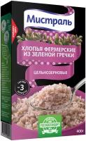 Мистраль Хлопья Фермерские из зеленой гречки