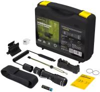 Фонарь светодиодный тактический Armytek Dobermann Hunting Kit, 1000 лм, холодный свет, аккумулятор