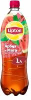 Чай Lipton черный, мята, арбуз, 1 л