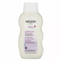 Weleda, детский лосьон для чувствительной кожи тела, экстракт белой мальвы, 200 мл (6,8 жидк. унции)