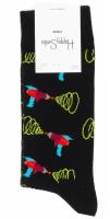 Happy Socks - носки с космическим рисунком