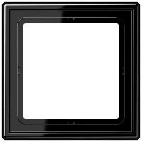 Рамка 1-постовая Jung LS 990 черная LS981SW