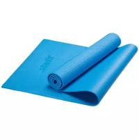 Коврик для йоги и фитнеса STARFIT Core FM-101 PVC, 0,5 см, 173x61 см, синий пастель