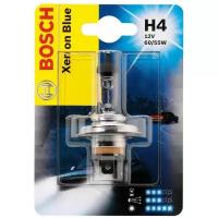 Лампа автомобильная галогенная BOSCH Xenon Blue 1987301010 H4 12v 60/55W P43t