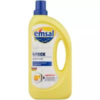 Emsal Floor care Brilliant Shine Эмзаль Блеск Средство для мойки и придания идеального блеска с ухаживающим составом и апельсиновым воском для всех полов 1 л