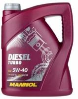 Синтетическое моторное масло Mannol Diesel Turbo 5W-40, 5 л