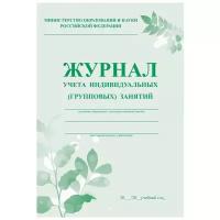 _Журнал учета индивидуальных (групповых) занятий А4 (КЖ-400)