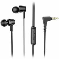 Наушники M86, Oceanic universal earphones, HOCO, вакуумные с микрофоном, черные