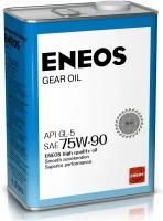 Масло трансмиссионное ENEOS GEAR GL-5 75W90, 75W-90, 4 л, 1 шт