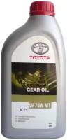 Масло трансмиссионное TOYOTA MANUAL TRANSMISSION GEAR OIL 75W