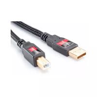 Кабель Eagle Cable Deluxe USB - USB-B, черный