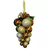 Подвеска - Украшение (гроздь) с золотая, 30 см, HOUSE