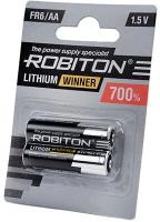 Батарейка ROBITON Lithium Winner FR6/AA, в упаковке: 2 шт