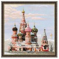 Риолис Набор для вышивания крестом Москва. Собор Василия блаженного 40 x 40 (1260)
