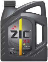 Моторное масло Zic X7 LS 10W-40 синтетическое 4 л