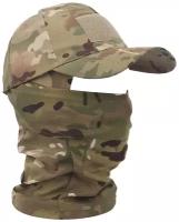 Кепка тактическая мужская военная летняя в комплекте с балаклава тактическая летняя