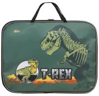 №1 School Папка для тетрадей на молнии А4 T-Rex, полиэстер