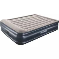 Надувная кровать BESTWAY Tritech Airbed 67630 203х152х46см, встроенный электронасос