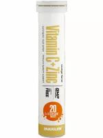 Maxler Vitamin C + Zinc 1 туба по 20 шип.табл (Maxler) Апельсин