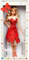 Кукла Barbie в красном платье, 30 см, FXC74