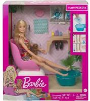 Barbie Набор игровой для маникюра и педикюра, GHN07