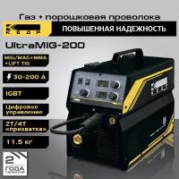 Полуавтомат UltraMIG-200 (220В, 30–200А) // кедр