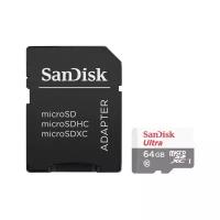 Карта памяти 64Gb - SanDisk Micro Secure Digital XC UHS-I SD