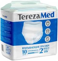 Подгузники-трусы TerezaMed Medium (№2), объем талии 75-110 см, 10 шт