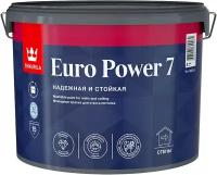 Tikkurila Euro Power 7 / Тиккурила Евро 7 краска матовая моющаяся база А 2,7л