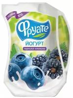 Йогурт питьевой Фруате черника-ежевика, 1.5%