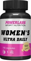 PowerLabs Витамины для женщин WOMEN'S ULTRA DAILY 60 капсул