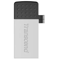 Флеш-накопитель/ Transcend 16GB JetFlash 380, Silver Plating