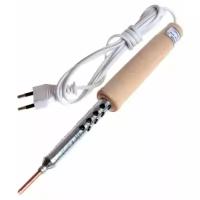 Паяльник электрический 40W (Псков), деревянная ручка