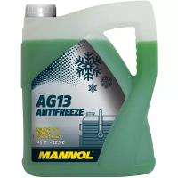 Антифриз ag13 зеленый (-40°c) (готовый раствор) 5л Mannol 2041