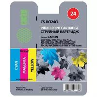 Картридж cactus CS-BCI24CL, 130 стр, многоцветный