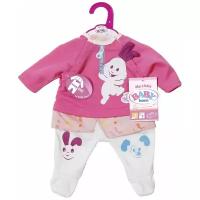 Zapf Creation Комплект одежды для куклы My Little Baby Born 824351 розовый