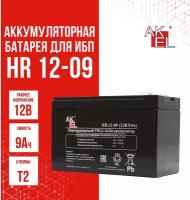 Аккумуляторная батарея HR 12-09-HOME 12В, 1шт